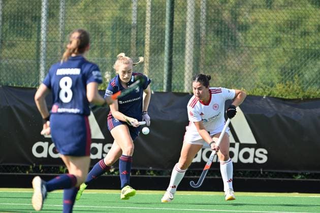 RECORD DATE NOT STATED Hockey, Damen, 1. Bundesliga, BHC - Düsseldorfer HC 20.09.2025, sara strauss, dhc Bremen Bremen Deutschland