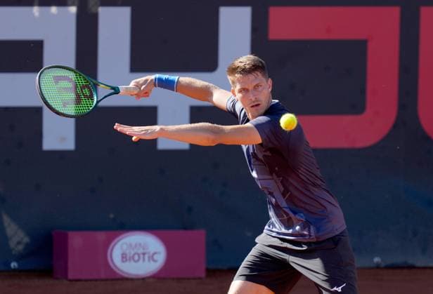 TENNIS - ATP, Tennis Herren Layjet Open BAD WALTERSDORF,AUSTRIA,20.SEP.25 - TENNIS - ATP Challenger Tour, Layjet Open. Image shows Jiri Barnat (CZE).  GEPAxpictures xMichaelxRiedler