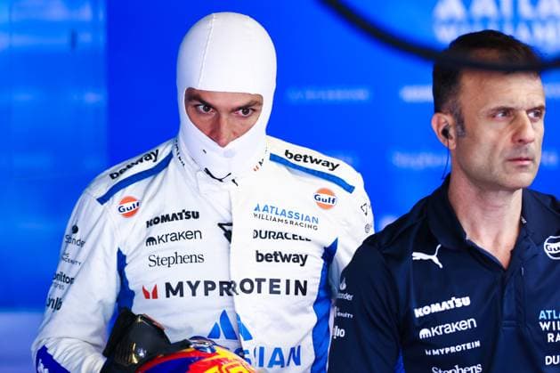 F1 - AZERBAIJAN GRAND PRIX 2025 SAINZ Carlos (spa), Williams Racing FW47, portrait during the 2025 Formula 1 Qatar Airways Azerbaijan Grand Prix, 17th round of the 2025 FIA Formula One World Championship, WM, Weltmeisterschaft from September 19 to 21, 2025 on the Baku City Circuit, in Baku, Azerbaijan - BakuAzerbaijan  Copyright: xEricxAlonsox