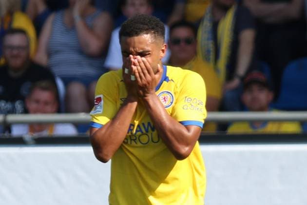 20.09.2025, xpfrx, Fussball 2.Bundesliga, Eintracht Braunschweig - SV Elversberg v.l. Leon Bell Bell (Eintracht Braunschweig) Enttäuscht, traurig, frustriert (DFL DFB REGULATIONS PROHIBIT ANY USE OF PHOTOGRAPHS as IMAGE SEQUENCES and or QUASI-VIDEO) Braunschweig