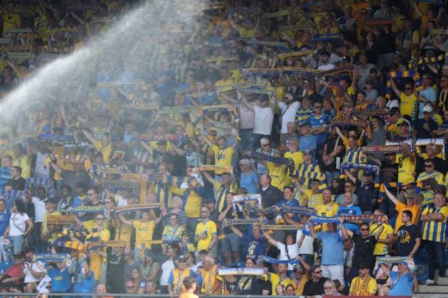 Braunschweig vs. Elversberg, 2. BL Braunschweig, 20.09.2025, FUßBALL - Eintracht Braunschweig vs. SV Elversberg, 2. BL, Saison 2025 26. Eintracht Braunschweig Fans Braunschweig