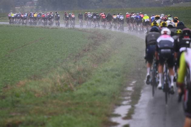 Super 8 Classic 2025 Cycling Race HAACHT, BELGIUM - SEPTEMBER 20 : Illustration picture during the 27th edition of Super 8 Classic an UCI ProSeries 1.Pro one day cycling road race for Men Elite of 198.9 km with start in Brakel and finish in Haacht on September 20, 2025 in Haacht, Belgium, 20 09 2025 ( Motordriver Rodrique Verfaillie - Haacht Belgium  Copyright: xGvgx