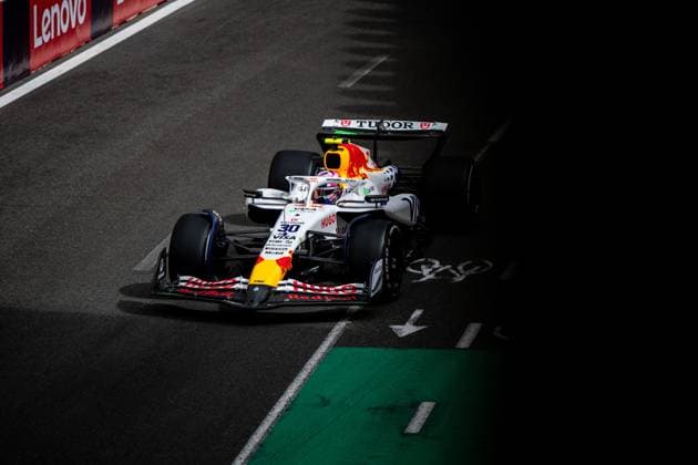F1 - AZERBAIJAN GRAND PRIX 2025 30 LAWSON Liam (nzl), Visa Cash App RB F1 Team VCARB02, action during the 2025 Formula 1 Qatar Airways Azerbaijan Grand Prix, 17th round of the 2025 FIA Formula One World Championship, WM, Weltmeisterschaft from September 19 to 21, 2025 on the Baku City Circuit, in Baku, Azerbaijan - BakuAzerbaijan  Copyright: xALBERTOxVIMERCATIx