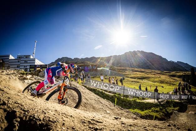 Whoop UCI Mountainbikeworldcup Downhill Lenzerheide SEAGRAVE Tahnee ORBEA FMD RACINGat Whoop UCI Mountainbikeworldcup Downhill Lenzerheide, 20.09.2025,in Lenzerheide,SUI Foto: Sebastian Sternemannat Whoop UCI Mountainbikeworldcup Downhill Lenzerheide, 20.09.2025,in Lenzerheide,SUI Foto: Sebastian Sternemann