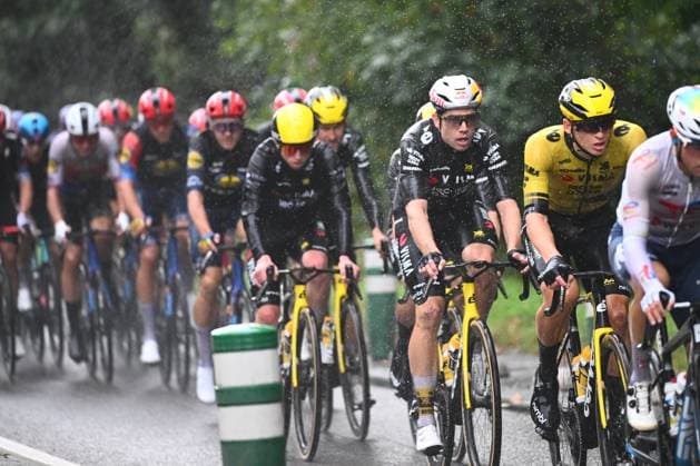 Super 8 Classic 2025 Cycling Race HAACHT, BELGIUM - SEPTEMBER 20 : Van Aert Wout (BEL) of Team Visma - Lease a Bike during the 27th edition of Super 8 Classic an UCI ProSeries 1.Pro one day cycling road race for Men Elite of 198.9 km with start in Brakel and finish in Haacht on September 20, 2025 in Haacht, Belgium, 20 09 2025 ( Motordriver Rodrique Verfaillie - Haacht Belgium  Copyright: xGvgx