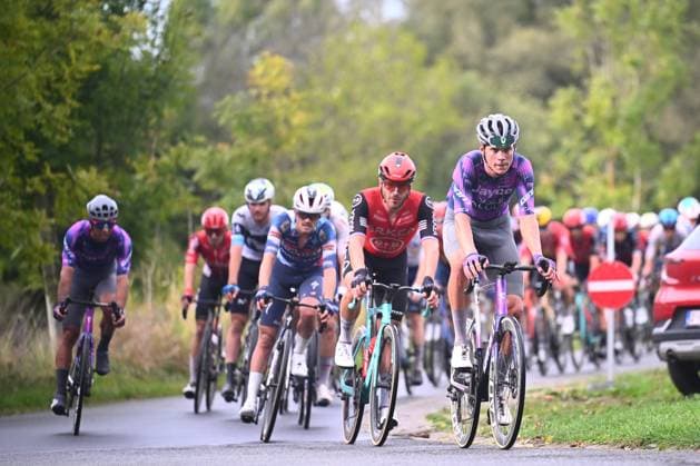 Super 8 Classic 2025 Cycling Race HAACHT, BELGIUM - SEPTEMBER 20 : rider of Team Jayco Alula during the 27th edition of Super 8 Classic an UCI ProSeries 1.Pro one day cycling road race for Men Elite of 198.9 km with start in Brakel and finish in Haacht on September 20, 2025 in Haacht, Belgium, 20 09 2025 ( Motordriver Rodrique Verfaillie - Haacht Belgium  Copyright: xGvgx
