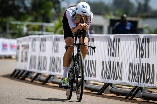REUSSER Marlen: UCI Road cycling, Rad, Radsport, Strasse World Championships - Kigali Rwanda 2025 REUSSER Marlen ( SUI ) Switzerland ITT Training - Recon - Querformat - quer - horizontal - Landscape - Event Veranstaltung: UCI Road Cycling World Championships Kigali-Rwanda 2025 - Category Kategorie: Cycling - Road Cycling World Championships - Elite Women - Location Ort: Africa - Rwanda - Kigali - Start: Kigali - Finish: Kigali - Individual Time Trail ( ITT ) - Distance: ... km - Date Datum: 20.09.2025 Saturday Day 0 -