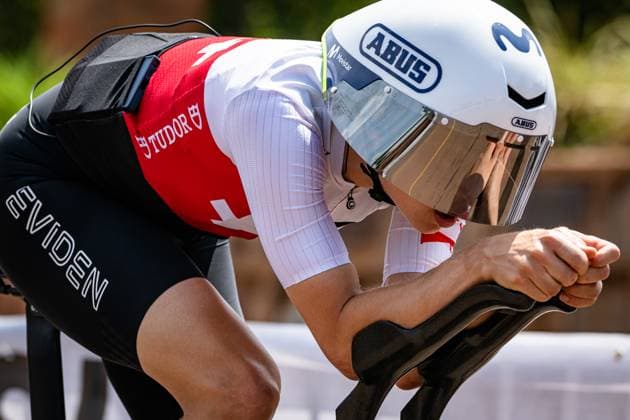 REUSSER Marlen: UCI Road cycling, Rad, Radsport, Strasse World Championships - Kigali Rwanda 2025 REUSSER Marlen ( SUI ) Switzerland ITT Training - Recon - Querformat - quer - horizontal - Landscape - Event Veranstaltung: UCI Road Cycling World Championships Kigali-Rwanda 2025 - Category Kategorie: Cycling - Road Cycling World Championships - Elite Women - Location Ort: Africa - Rwanda - Kigali - Start: Kigali - Finish: Kigali - Individual Time Trail ( ITT ) - Distance: ... km - Date Datum: 20.09.2025 Saturday Day 0 -