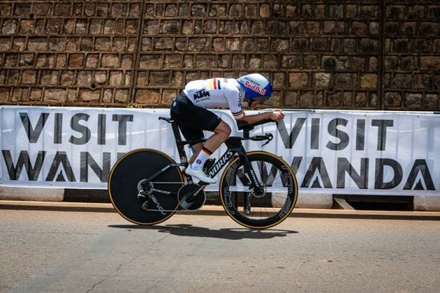 FIETZKE Paul: UCI Road cycling, Rad, Radsport, Strasse World Championships - Kigali Rwanda 2025 FIETZKE Paul ( GER ) Germany ITT Training - Recon - Querformat - quer - horizontal - Landscape - Event Veranstaltung: UCI Road Cycling World Championships Kigali-Rwanda 2025 - Category Kategorie: Cycling - Road Cycling World Championships - Men U23 - Location Ort: Africa - Rwanda - Kigali - Start: Kigali - Finish: Kigali - Individual Time Trail ( ITT ) - Distance: ... km - Date Datum: 20.09.2025 Saturday Day 0 -