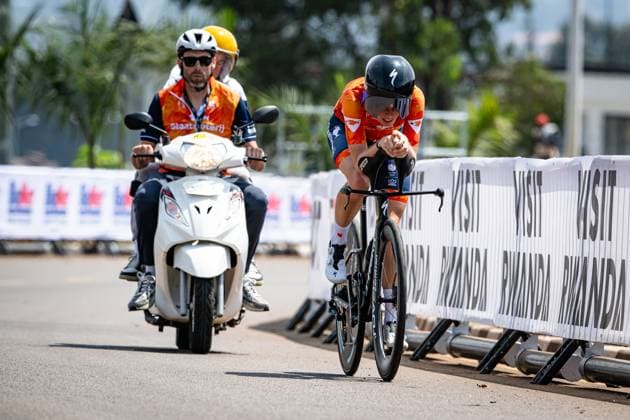 VOLLERING Demi: UCI Road cycling, Rad, Radsport, Strasse World Championships - Kigali Rwanda 2025 VOLLERING Demi ( NED ) Netherlands ITT Training - Recon - Querformat - quer - horizontal - Landscape - Event Veranstaltung: UCI Road Cycling World Championships Kigali-Rwanda 2025 - Category Kategorie: Cycling - Road Cycling World Championships - Elite Women - Location Ort: Africa - Rwanda - Kigali - Start: Kigali - Finish: Kigali - Individual Time Trail ( ITT ) - Distance: ... km - Date Datum: 20.09.2025 Saturday Day 0 -