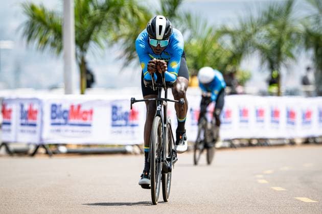 Team Rwanda: UCI Road cycling, Rad, Radsport, Strasse World Championships - Kigali Rwanda 2025 Team Rwanda ITT Training - Recon - Querformat - quer - horizontal - Landscape - Event Veranstaltung: UCI Road Cycling World Championships Kigali-Rwanda 2025 - Category Kategorie: Cycling - Road Cycling World Championships - ... - Location Ort: Africa - Rwanda - Kigali - Start: Kigali - Finish: Kigali - Individual Time Trail ( ITT ) - Distance: ... km - Date Datum: 20.09.2025 Saturday Day 0 -