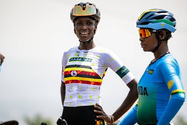 TRINITAH Namukasa: UCI Road cycling, Rad, Radsport, Strasse World Championships - Kigali Rwanda 2025 TRINITAH Namukasa ( UGA ) Uganda ITT Training - Recon - Querformat - quer - horizontal - Landscape - Event Veranstaltung: UCI Road Cycling World Championships Kigali-Rwanda 2025 - Category Kategorie: Cycling - Road Cycling World Championships - Elite Women - Location Ort: Africa - Rwanda - Kigali - Start: Kigali - Finish: Kigali - Individual Time Trail ( ITT ) - Distance: ... km - Date Datum: 20.09.2025 Saturday Day 0 -