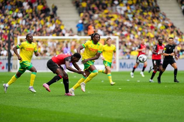 FC Nantes v Stade Rennais FC - Ligue 1 McDonald s 2025 2026 78 Tylel TATI (fcn) during the Ligue 1 McDonald s match between Nantes and Rennes at Stade de la Beaujoire on September 20, 2025 in Nantes, France. Nantes France  Copyright: xFEPx 776348133