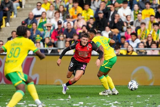FC Nantes v Stade Rennais FC - Ligue 1 McDonald s 2025 2026 26 Quentin MERLIN (srfc) during the Ligue 1 McDonald s match between Nantes and Rennes at Stade de la Beaujoire on September 20, 2025 in Nantes, France. Nantes France  Copyright: xFEPx 776348133