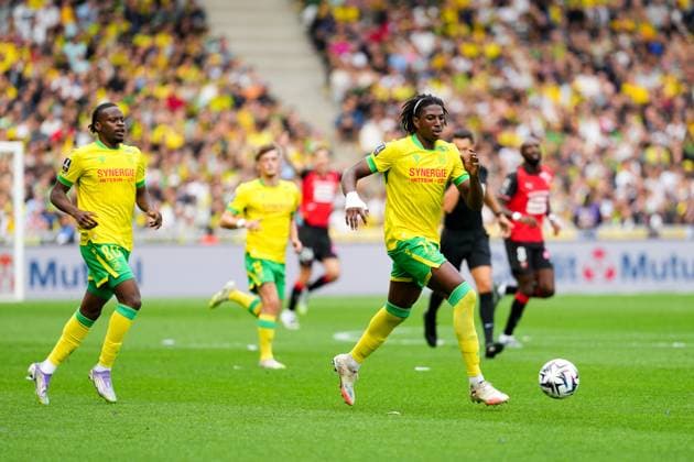 FC Nantes v Stade Rennais FC - Ligue 1 McDonald s 2025 2026 78 Tylel TATI (fcn) during the Ligue 1 McDonald s match between Nantes and Rennes at Stade de la Beaujoire on September 20, 2025 in Nantes, France. Nantes France  Copyright: xFEPx 776348133