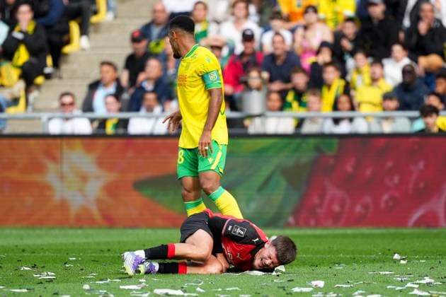 FC Nantes v Stade Rennais FC - Ligue 1 McDonald s 2025 2026 26 Quentin MERLIN (srfc) during the Ligue 1 McDonald s match between Nantes and Rennes at Stade de la Beaujoire on September 20, 2025 in Nantes, France. Nantes France  Copyright: xFEPx 776348133