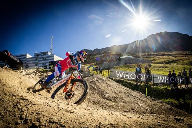 Whoop UCI Mountainbikeworldcup Downhill Lenzerheide MAES Martin ORBEA FMD RACINGat Whoop UCI Mountainbikeworldcup Downhill Lenzerheide, 20.09.2025,in Lenzerheide,SUI Foto: Sebastian Sternemannat Whoop UCI Mountainbikeworldcup Downhill Lenzerheide, 20.09.2025,in Lenzerheide,SUI Foto: Sebastian Sternemann