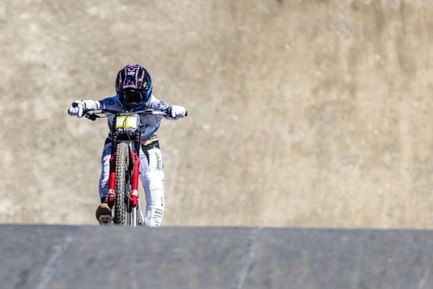 Whoop UCI Mountainbikeworldcup Downhill Lenzerheide ALRAN Max at Whoop UCI Mountainbikeworldcup Downhill Lenzerheide, 20.09.2025,in Lenzerheide,SUI Foto: Sebastian Sternemann