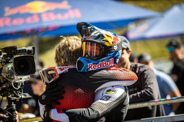 Whoop UCI Mountainbikeworldcup Downhill Lenzerheide VERMETTE Asa at Whoop UCI Mountainbikeworldcup Downhill Lenzerheide, 20.09.2025,in Lenzerheide,SUI Foto: Sebastian Sternemann