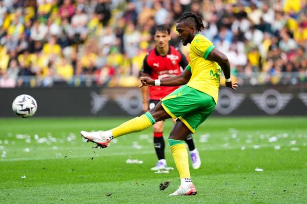 FC Nantes v Stade Rennais FC - Ligue 1 McDonald s 2025 2026 06 Chidozie AWAZIEM (fcn) during the Ligue 1 McDonald s match between Nantes and Rennes at Stade de la Beaujoire on September 20, 2025 in Nantes, France. Nantes France  Copyright: xFEPx 776348133