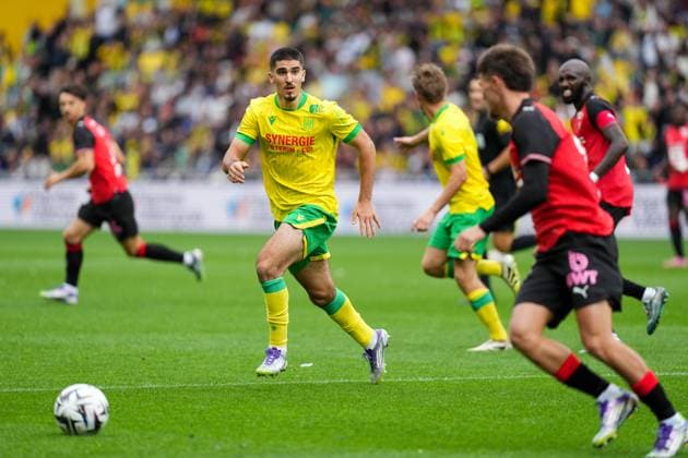 FC Nantes v Stade Rennais FC - Ligue 1 McDonald s 2025 2026 15 Mayckel LAHDO (fcn) during the Ligue 1 McDonald s match between Nantes and Rennes at Stade de la Beaujoire on September 20, 2025 in Nantes, France. Nantes France  Copyright: xFEPx 776348133