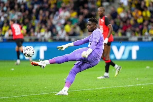 FC Nantes v Stade Rennais FC - Ligue 1 McDonald s 2025 2026 30 Brice SAMBA (srfc) during the Ligue 1 McDonald s match between Nantes and Rennes at Stade de la Beaujoire on September 20, 2025 in Nantes, France. Nantes France  Copyright: xFEPx 776348133