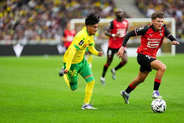 FC Nantes v Stade Rennais FC - Ligue 1 McDonald s 2025 2026 90 Yassine BENHATTAB (fcn) during the Ligue 1 McDonald s match between Nantes and Rennes at Stade de la Beaujoire on September 20, 2025 in Nantes, France. Nantes France  Copyright: xFEPx 776348133