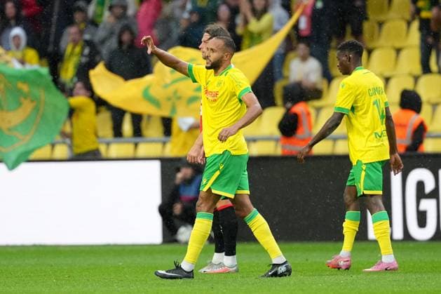 FC Nantes v Stade Rennais FC - Ligue 1 McDonald s 2025 2026 19 Youssef EL ARABI (fcn) during the Ligue 1 McDonald s match between Nantes and Rennes at Stade de la Beaujoire on September 20, 2025 in Nantes, France. Nantes France  Copyright: xFEPx 776348133