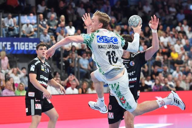 20.09.2025 - Handball - 1. Bundesliga DAIKIN HBL - Saison 2024 2025 - 5. Spieltag: HC Erlangen Metropolregion Nürnberg HCE - SC Magdeburg - OGo - xogox - Gisli Thorgeir Kristjansson (10, SC Magdeburg )