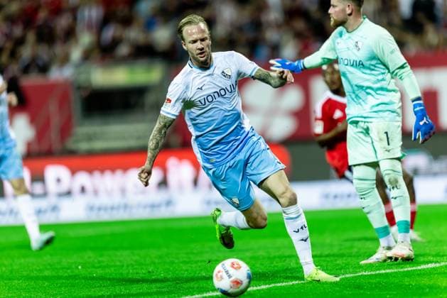 Fussball, Saison 2025 2026, 2. Bundesliga, Max Morlock Stadion, 6. Spieltag, 1. FC Nürnberg - VfL Bochum, 20.09.2025 20.09.2025, Fussball, Saison 2025 2026, 2. Bundesliga, Max Morlock Stadion, 6. Spieltag, 1. FC Nürnberg - VfL Bochum, Freisteller Einzelbild 7 Kevin Vogt (VfL Bochum) Foto: Lucca Fundel Nürnberg Max Morlock Stadion Bayern Deutschland