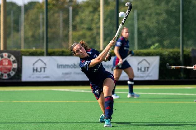 Feldhockey, Bremer HC vs. Düsseldorfer HC 0-2, Damen 1. Bundesliga, Saison 2025-26 21.06.25:, Bremen, Deutschland, 1. Bundesliga Damen Hockey (Foto von Axel Kaste) Clara Yacht Canal, DHC Bremen Bremer Hockey-Club e.V. Freie Hansestadt Bremen Deutschland