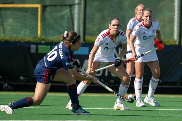 Feldhockey, Bremer HC vs. Düsseldorfer HC 0-2, Damen 1. Bundesliga, Saison 2025-26 21.06.25:, Bremen, Deutschland, 1. Bundesliga Damen Hockey (Foto von Axel Kaste) Bremen Bremer Hockey-Club e.V. Freie Hansestadt Bremen Deutschland