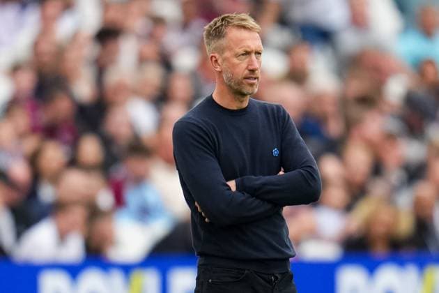 Premier League West Ham United v Crystal Palace Graham Potter manager of West Ham United during the Premier League match West Ham United vs Crystal Palace at London Stadium, London, United Kingdom, 20th September 2025 (Photo by Harvey Murphy News Images) Copyright: xHarveyxMurphy NewsxImagesx
