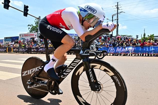REUSSER Marlen Frauen Elite ITT Straßen-WM 2025 Ruanda REUSSER Marlen (Schweiz) Einzelzeitfahren Frauen Elite Straßen-Weltmeisterschaft im Radsport 2025 Road World Championships 2025 UCI Cycling WM 31,2 km Kigali, Ruanda. 32nd World Championships WE - ITT (WC). 21.09.2025