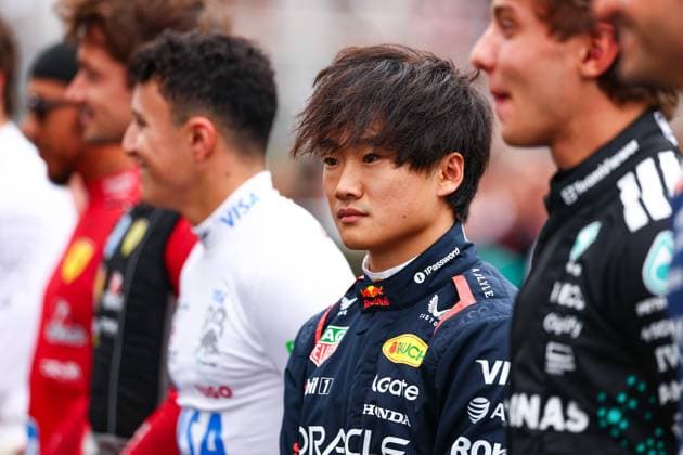 F1 - AZERBAIJAN GRAND PRIX 2025 TSUNODA Yuki (jap), Red Bull Racing RB21, portrait, during the 2025 Formula 1 Qatar Airways Azerbaijan Grand Prix, 17th round of the 2025 FIA Formula One World Championship, WM, Weltmeisterschaft from September 19 to 21, 2025 on the Baku City Circuit, in Baku, Azerbaijan -  Copyright: xEricxAlonsox