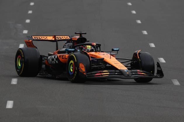 F1 Grand Prix Of Azerbaijan 2025 Oscar Piastri of McLaren ahead of the Formula 1 Grand Prix of Azerbaijan at Baku City Circuit in Baku, Azerbaijan on September 21, 2025. Baku Azerbaijan  Copyright: xJakubxPorzyckix originalFilename:porzycki-f1grandp250921_npIxp.jpg