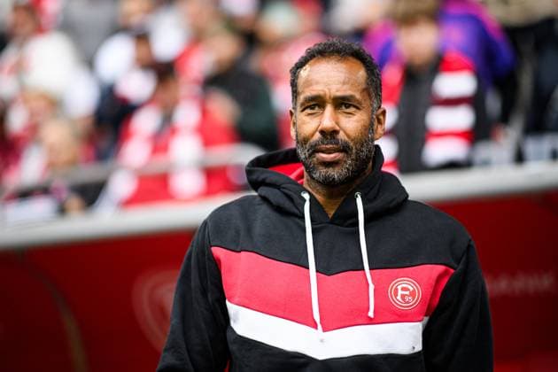 DUSSELDORF, GERMANY - 21 SEPTEMBER, 2025: Daniel Thioune - Football match Bundesliga 2 Fortuna Düsseldorf - SV Darmstadt 98 at Merkur Spiel Arena.  Copyright: xVITALIIxKLIUIEVx
