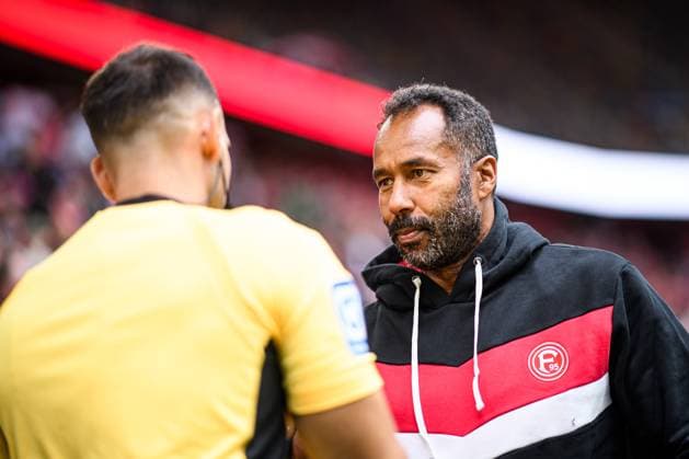 DUSSELDORF, GERMANY - 21 SEPTEMBER, 2025: Daniel Thioune - Football match Bundesliga 2 Fortuna Düsseldorf - SV Darmstadt 98 at Merkur Spiel Arena.  Copyright: xVITALIIxKLIUIEVx