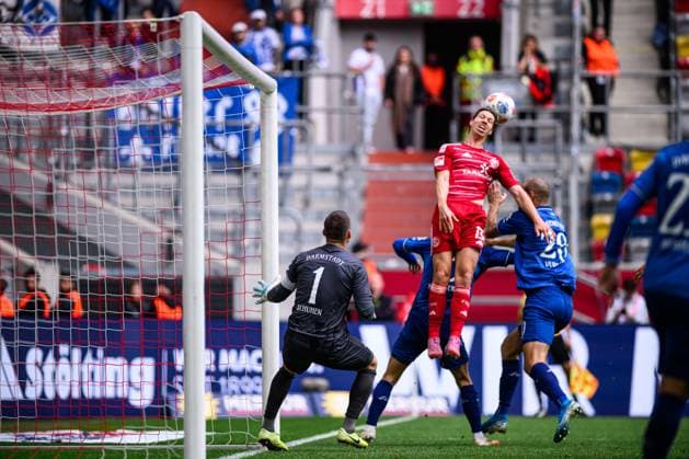 DUSSELDORF, GERMANY - 21 SEPTEMBER, 2025: - Football match Bundesliga 2 Fortuna Düsseldorf - SV Darmstadt 98 at Merkur Spiel Arena.  Copyright: xVITALIIxKLIUIEVx