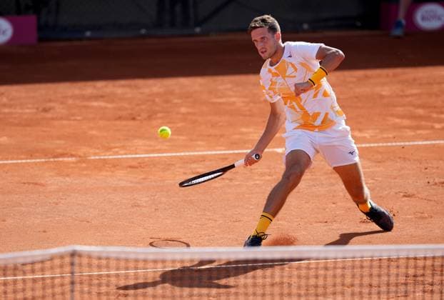 TENNIS - ATP, Tennis Herren Layjet Open BAD WALTERSDORF,AUSTRIA,21.SEP.25 - TENNIS - ATP Challenger Tour, Layjet Open. Image shows Vit Kopriva (CZE).  GEPAxpictures xMichaelxRiedler