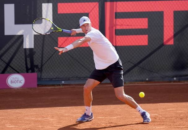 TENNIS - ATP, Tennis Herren Layjet Open BAD WALTERSDORF,AUSTRIA,21.SEP.25 - TENNIS - ATP Challenger Tour, Layjet Open. Image shows Jan Choinski (GBR).  GEPAxpictures xMichaelxRiedler