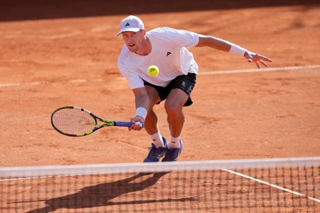 TENNIS - ATP, Tennis Herren Layjet Open BAD WALTERSDORF,AUSTRIA,21.SEP.25 - TENNIS - ATP Challenger Tour, Layjet Open. Image shows Jan Choinski (GBR).  GEPAxpictures xMichaelxRiedler