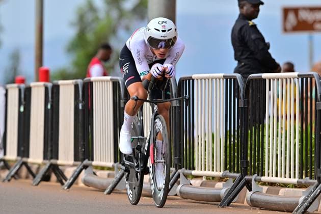 DEL TORO Isaac Männer Elite ITT Straßen-WM 2025 Ruanda DEL TORO Isaac (Mexiko) Einzelzeitfahren Männer Elite Straßen-Weltmeisterschaft im Radsport 2025 Road World Championships 2025 UCI Cycling WM 40,6 km Kigali, Ruanda, World Championships WE - ITT (WC). 21.09.2025