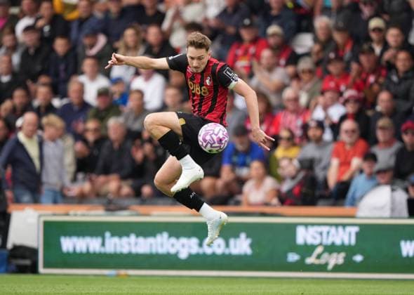 Bournemouth v Newcastle United, Premier League, Football, Vitality Stadium, Bournemouth, UK - 21 Sep 2025 David Brooks of Bournemouth. Bournemouth Vitality Stadium Bournemouth GBR, UK NEWSPAPERS OUT Copyright: xSeanxRyanx