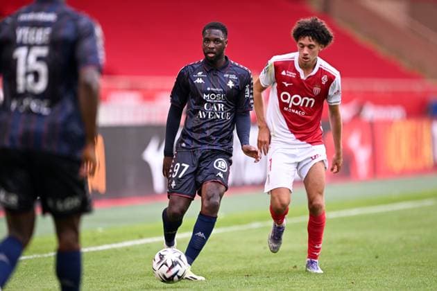 AS Monaco v FC Metz - Ligue 1 McDonald s 2025 2026 97 Fode BALLO TOURE (fcm) during the Ligue 1 McDonald s match between Monaco and Metz at Stade Louis II on September 21, 2025 in Monaco, Monaco. Monaco Monaco  Copyright: xFEPx 776348132