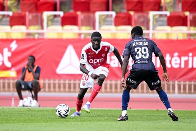 AS Monaco v FC Metz - Ligue 1 McDonald s 2025 2026 20 Kassoum OUATTARA (asm) during the Ligue 1 McDonald s match between Monaco and Metz at Stade Louis II on September 21, 2025 in Monaco, Monaco. Monaco Monaco  Copyright: xFEPx 776348132