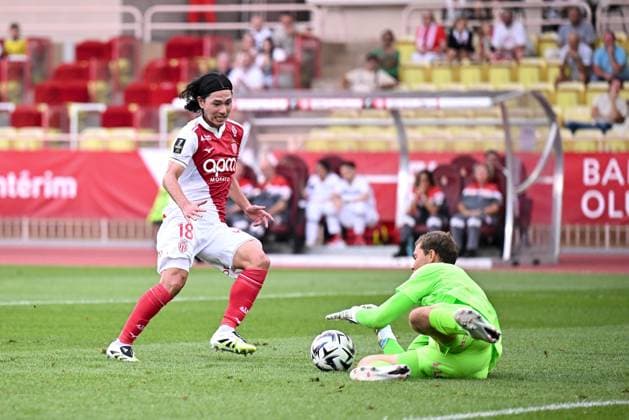 AS Monaco v FC Metz - Ligue 1 McDonald s 2025 2026 18 Takumi MINAMINO (asm) during the Ligue 1 McDonald s match between Monaco and Metz at Stade Louis II on September 21, 2025 in Monaco, Monaco. Monaco Monaco  Copyright: xFEPx 776348132