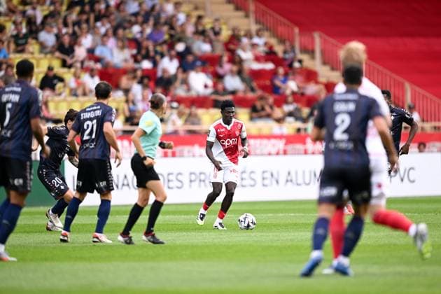 AS Monaco v FC Metz - Ligue 1 McDonald s 2025 2026 15 Lamine CAMARA (asm) during the Ligue 1 McDonald s match between Monaco and Metz at Stade Louis II on September 21, 2025 in Monaco, Monaco. Monaco Monaco  Copyright: xFEPx 776348132