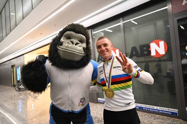 21-09-2025 World Championships Elite Cronometro; 2025, Soudal - Quick Step; Evenepoel, Remco; Kigali; 