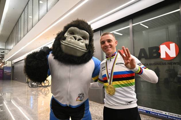 21-09-2025 World Championships Elite Cronometro; 2025, Soudal - Quick Step; Evenepoel, Remco; Kigali; 